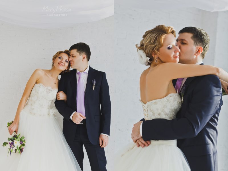 Лавандовая свадебная фотосессия Ирины и Алексея