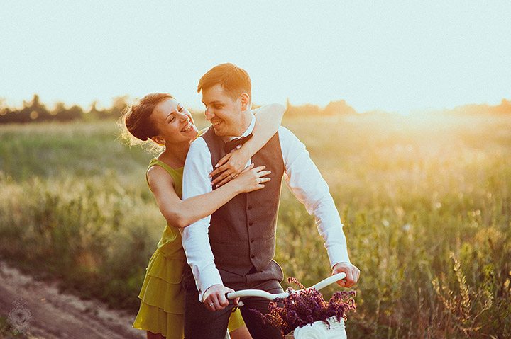 Светиться от счастья: свадьба Виктории и Дмитрия