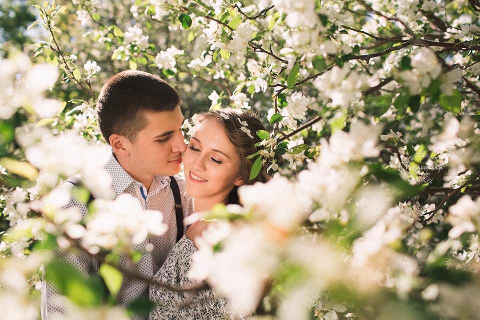 Весна витает в воздухе: love-story Алексея и Юлии