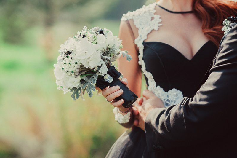 ФОТО ИЗ СТАТЬИ: Элегантность черного: свадьба Александра и Юлии