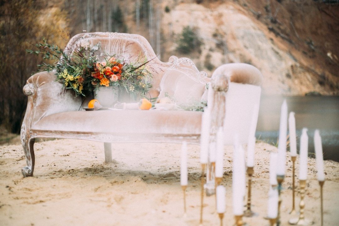 Осень рисует акварелью: стилизация утра невесты
