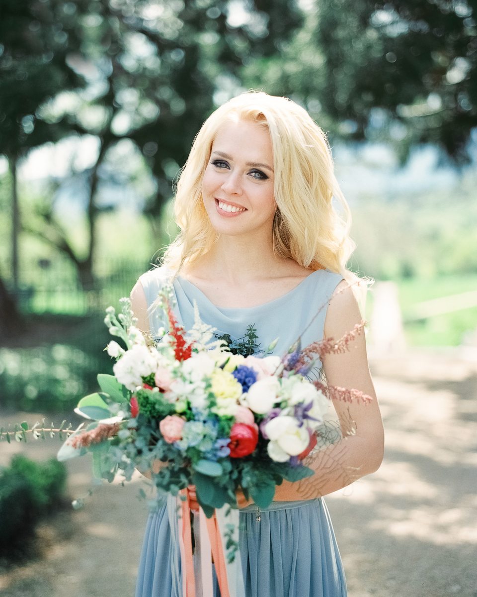 В цвете майского неба: свадьба Ольги и Дмитрия