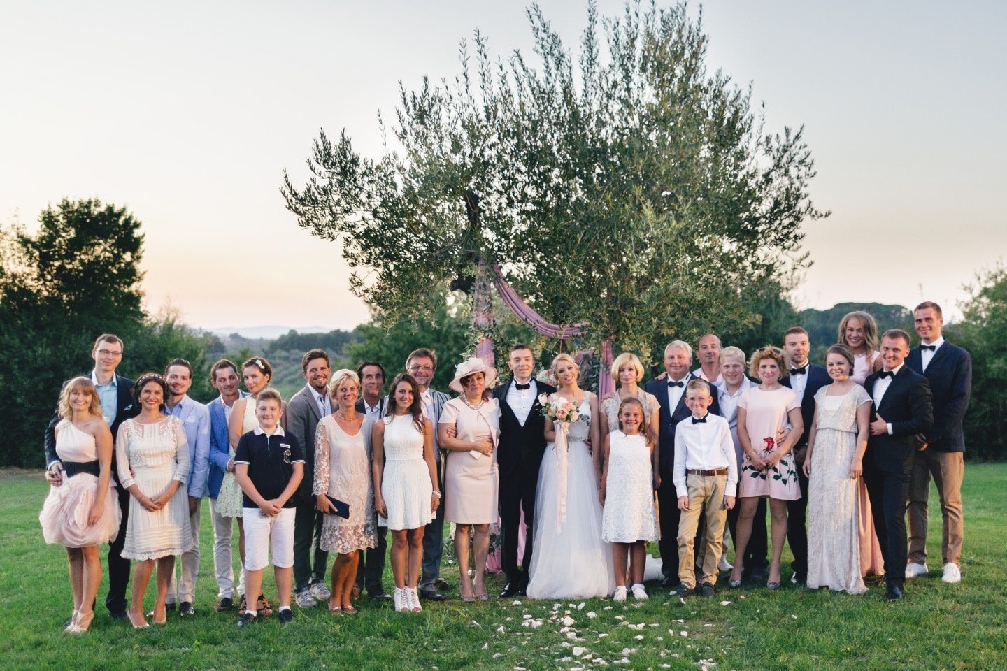 Под небом Тосканы: свадьба Даши и Иракли