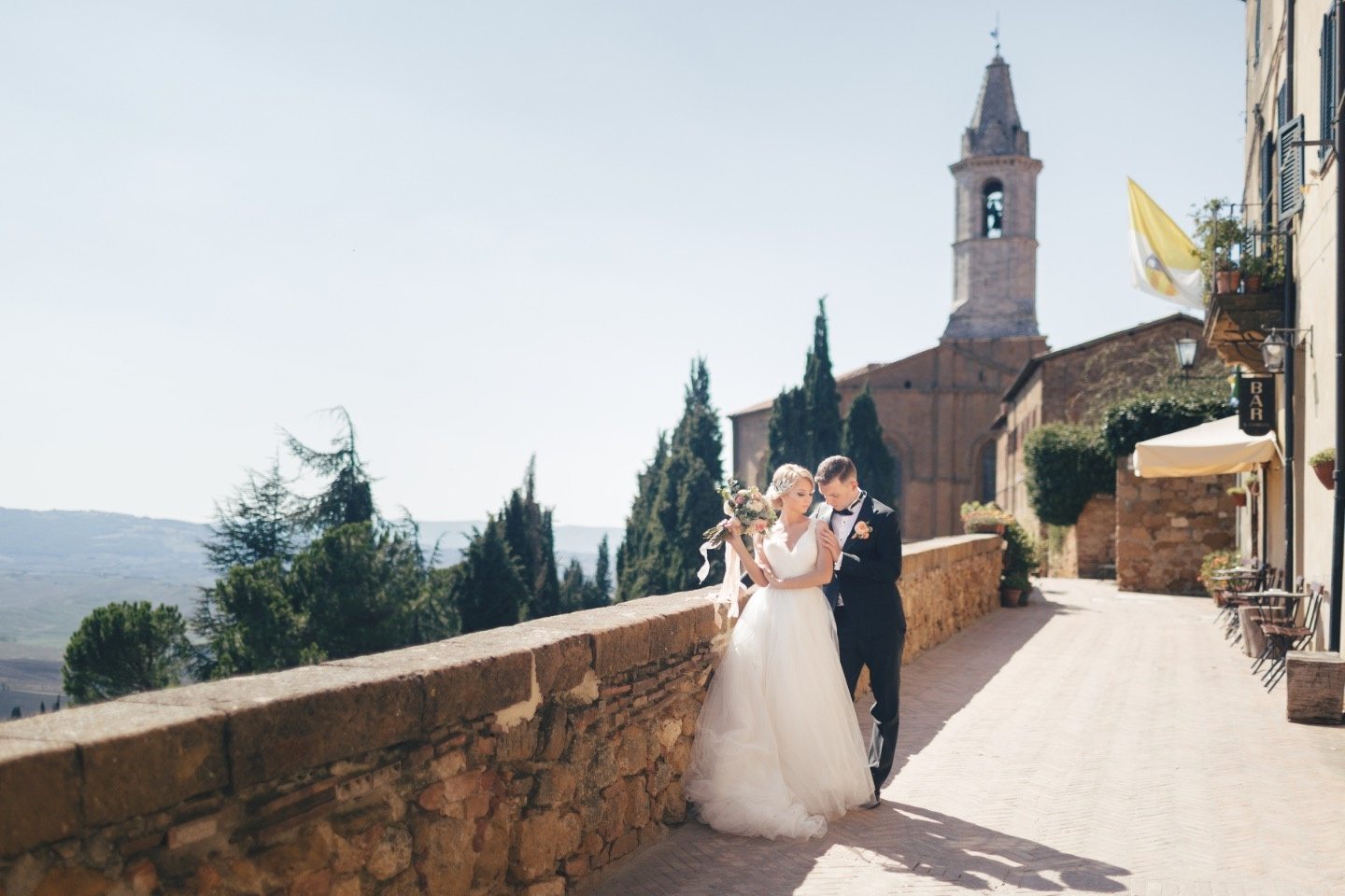 Под небом Тосканы: свадьба Даши и Иракли