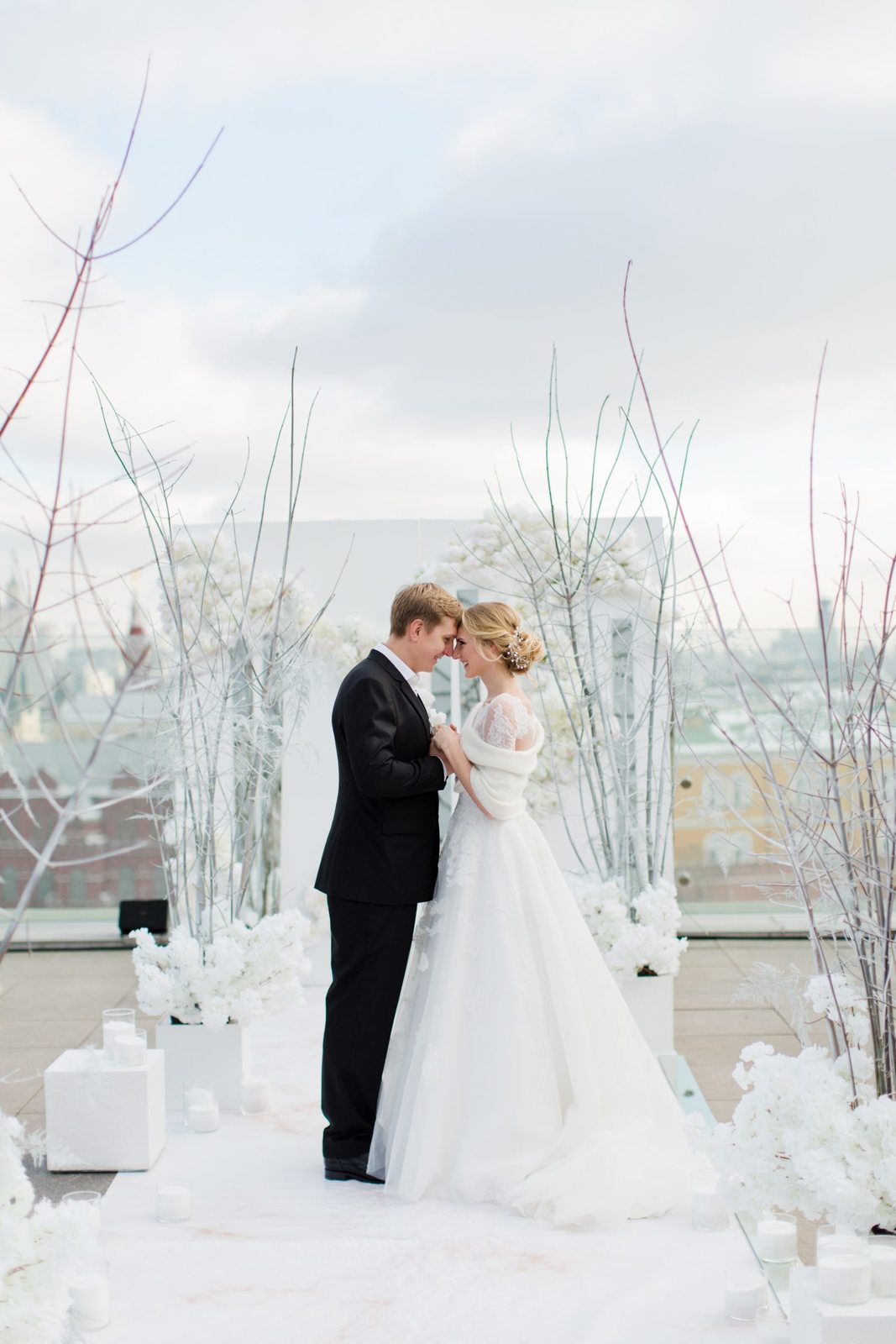 Под холодным московским небом: свадьба Николая и Светланы