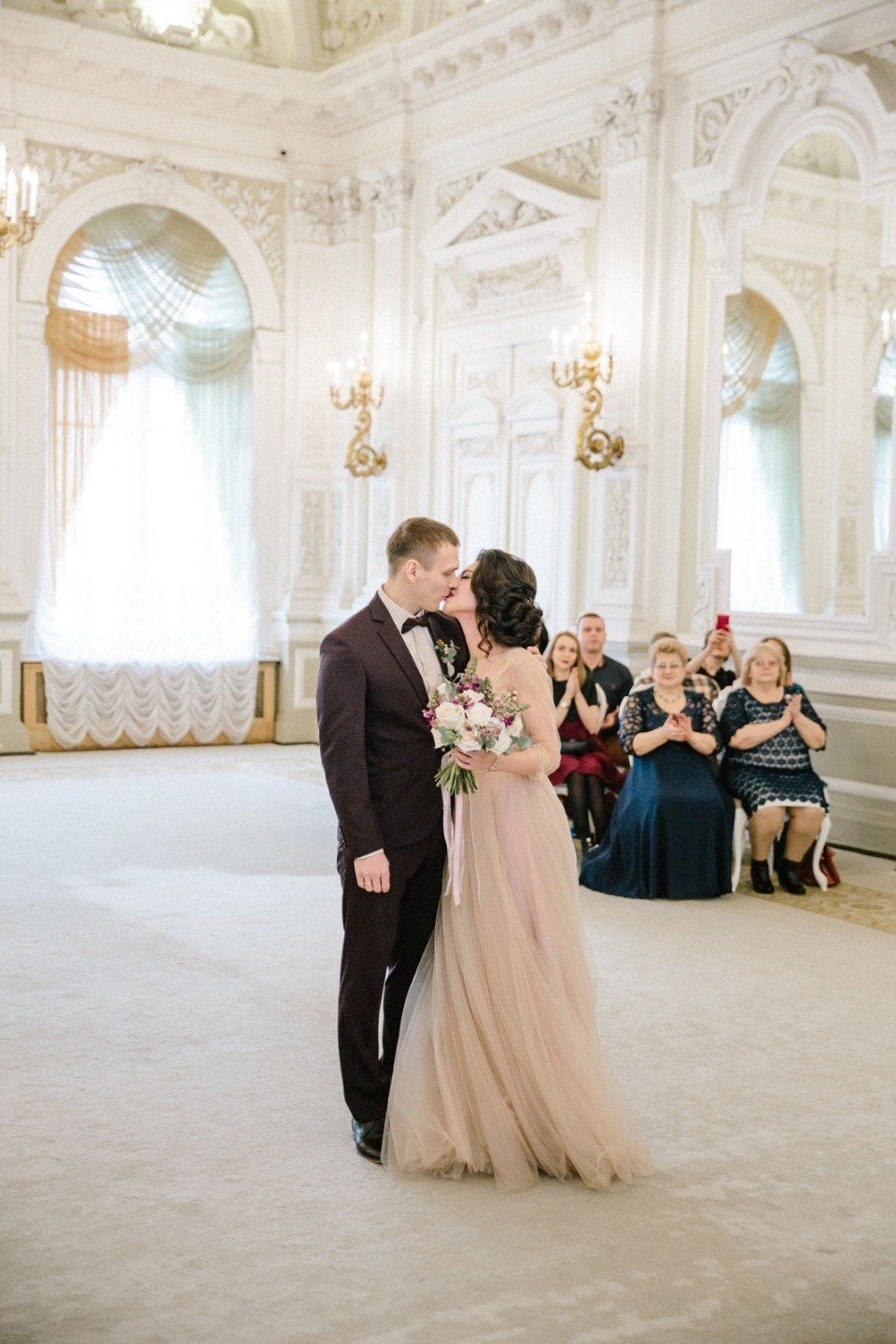 Аристократизм и элегантность на свадьбе в Петербурге