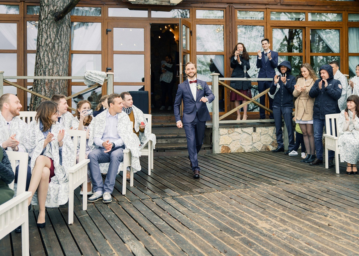 С петербургским настроением: свадьба на Финском заливе