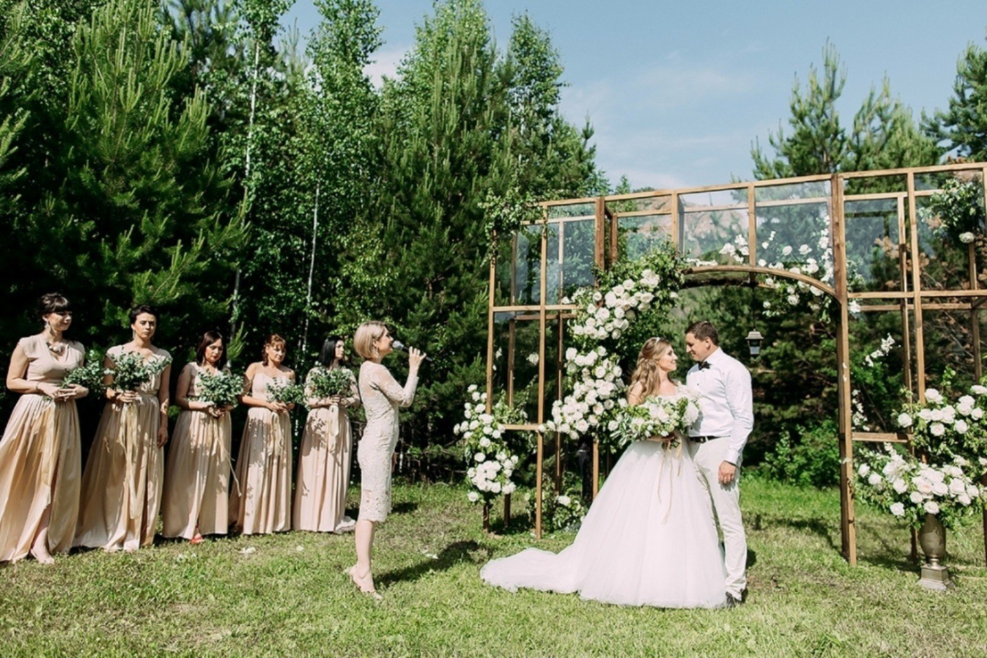 Кристальная чистота любви: свадьба в стиле европейской классики