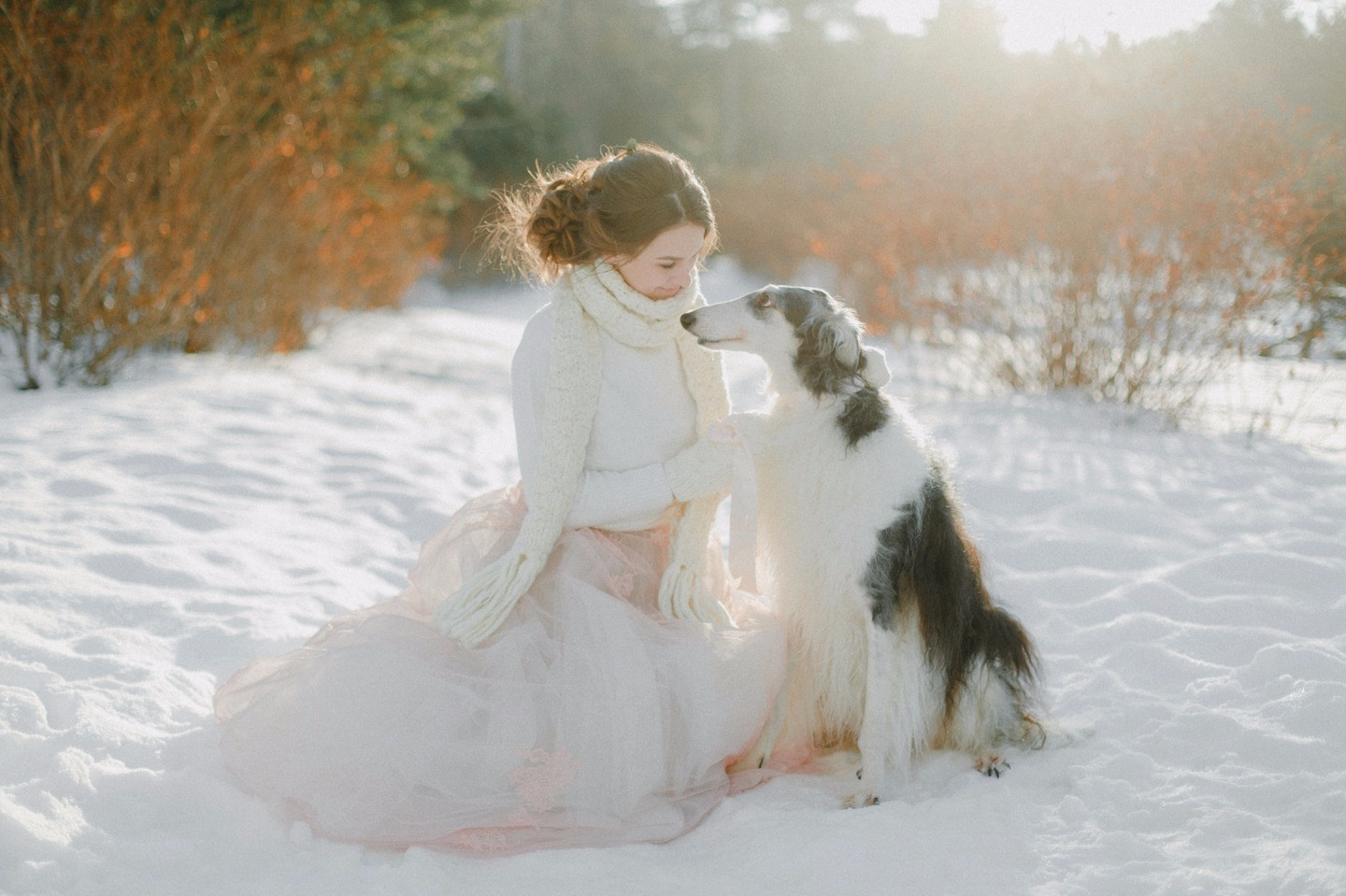 ФОТО ИЗ СТАТЬИ: Frosty Rose: морозная love-story на природе