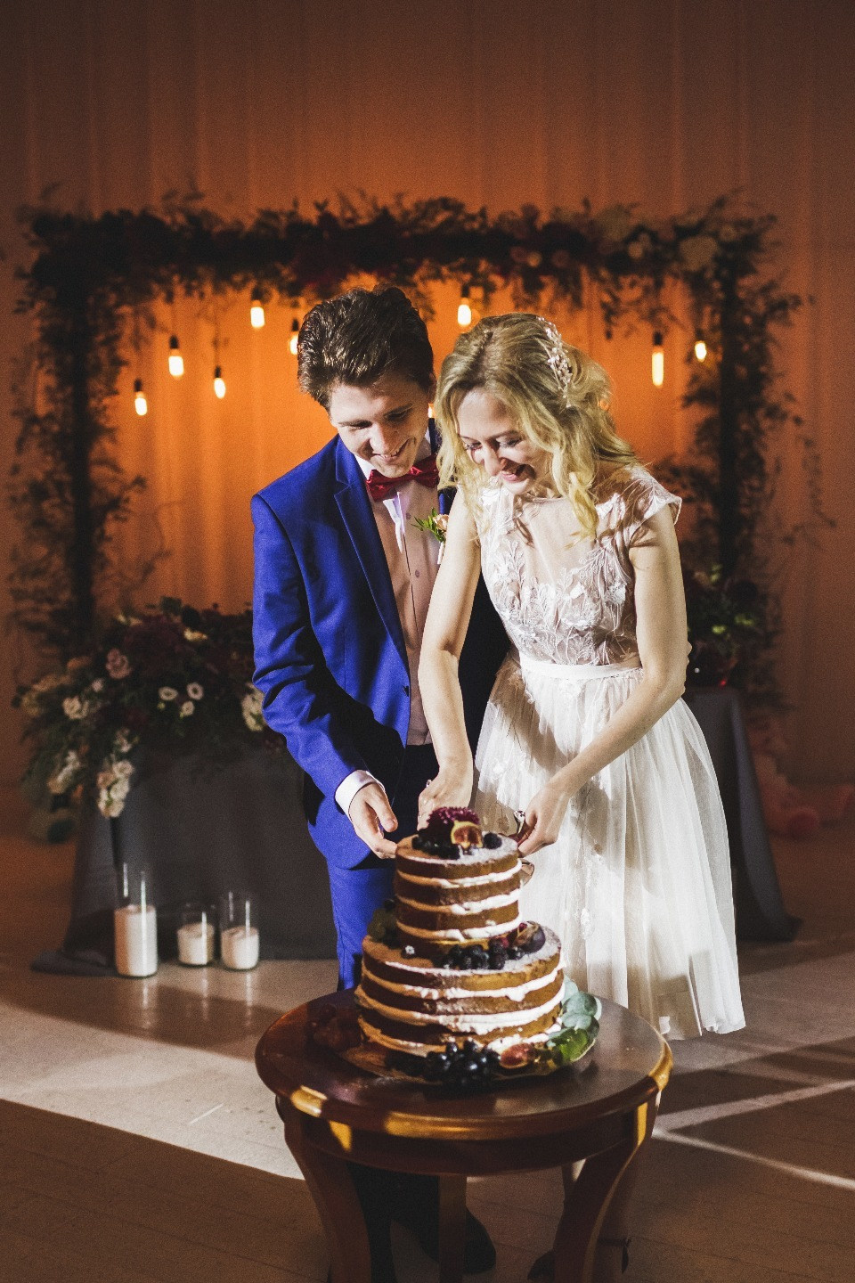 Ягодная свадьба: праздник в бордовой палитре