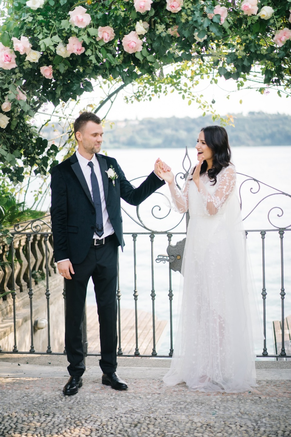Когда исполняются мечты: свадьба на озере Гарда