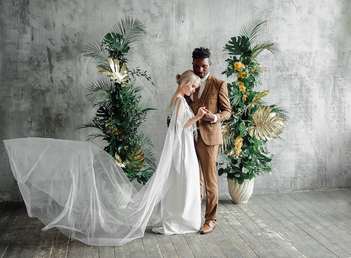 Jungle wedding: стилизованная фотосессия