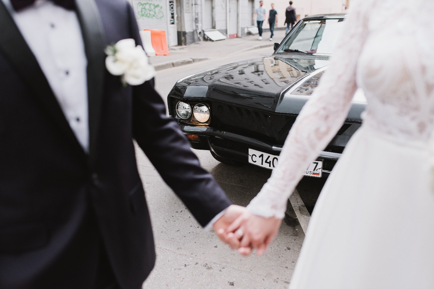 Благородная лаконичность: свадьба в центре Москвы