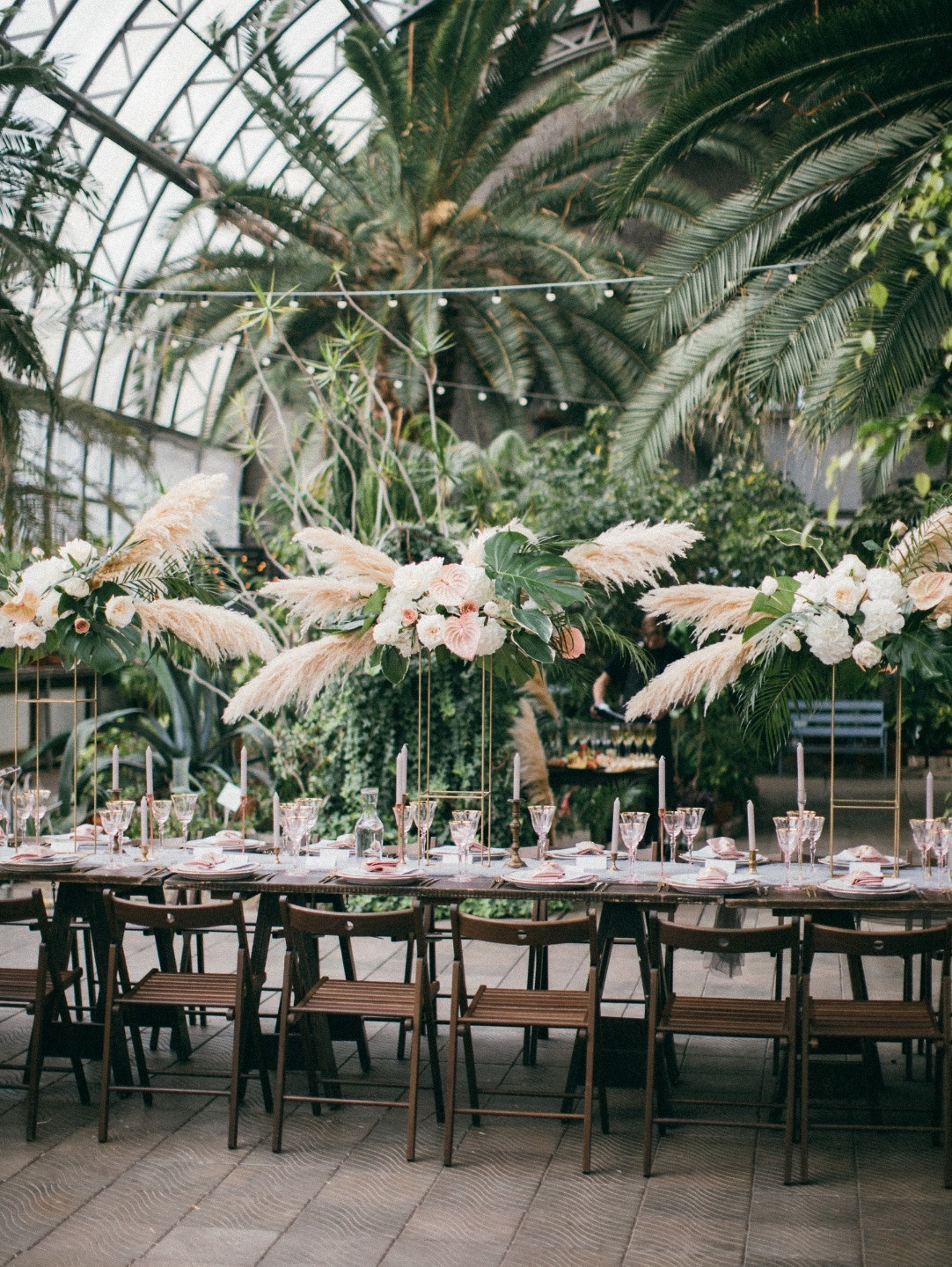 Tropical Chic: свадьба в Оранжерее Таврического сада