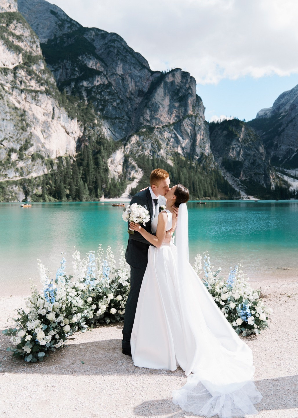 Lago Di Braies Wedding: свадьба в Альпах