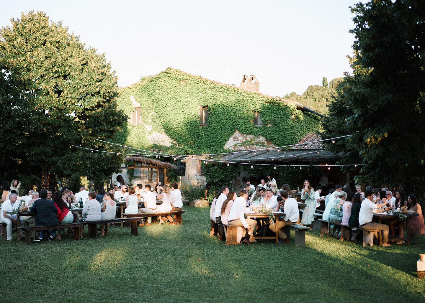 ФОТО ИЗ СТАТЬИ: Modern Rustic: свадьба на вилле в Тоскане