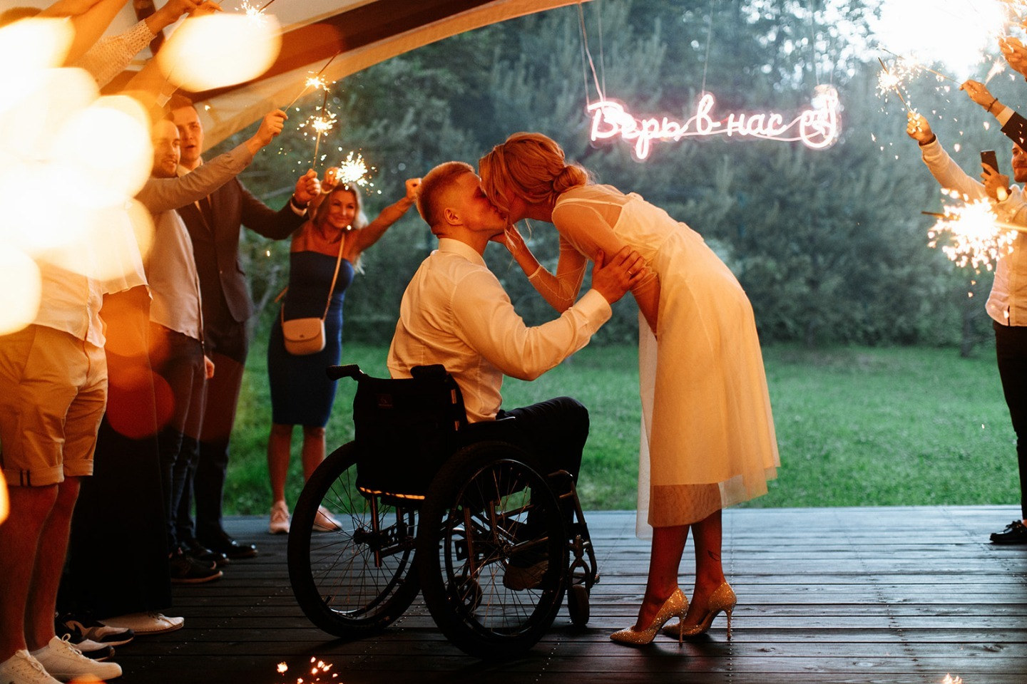 «Верь в нас»: романтичная свадьба в Санкт-Петербурге
