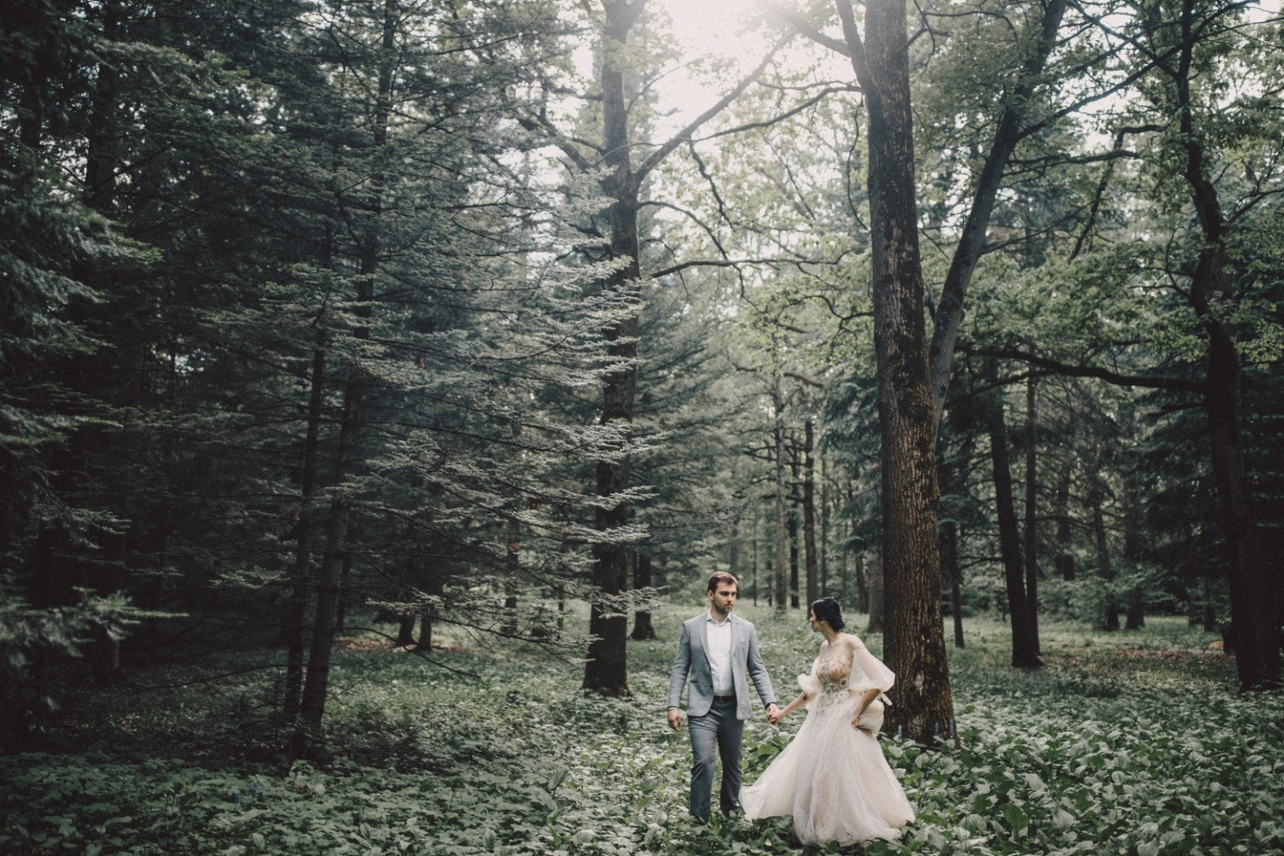 Свадебная love-story в зачарованном лесу