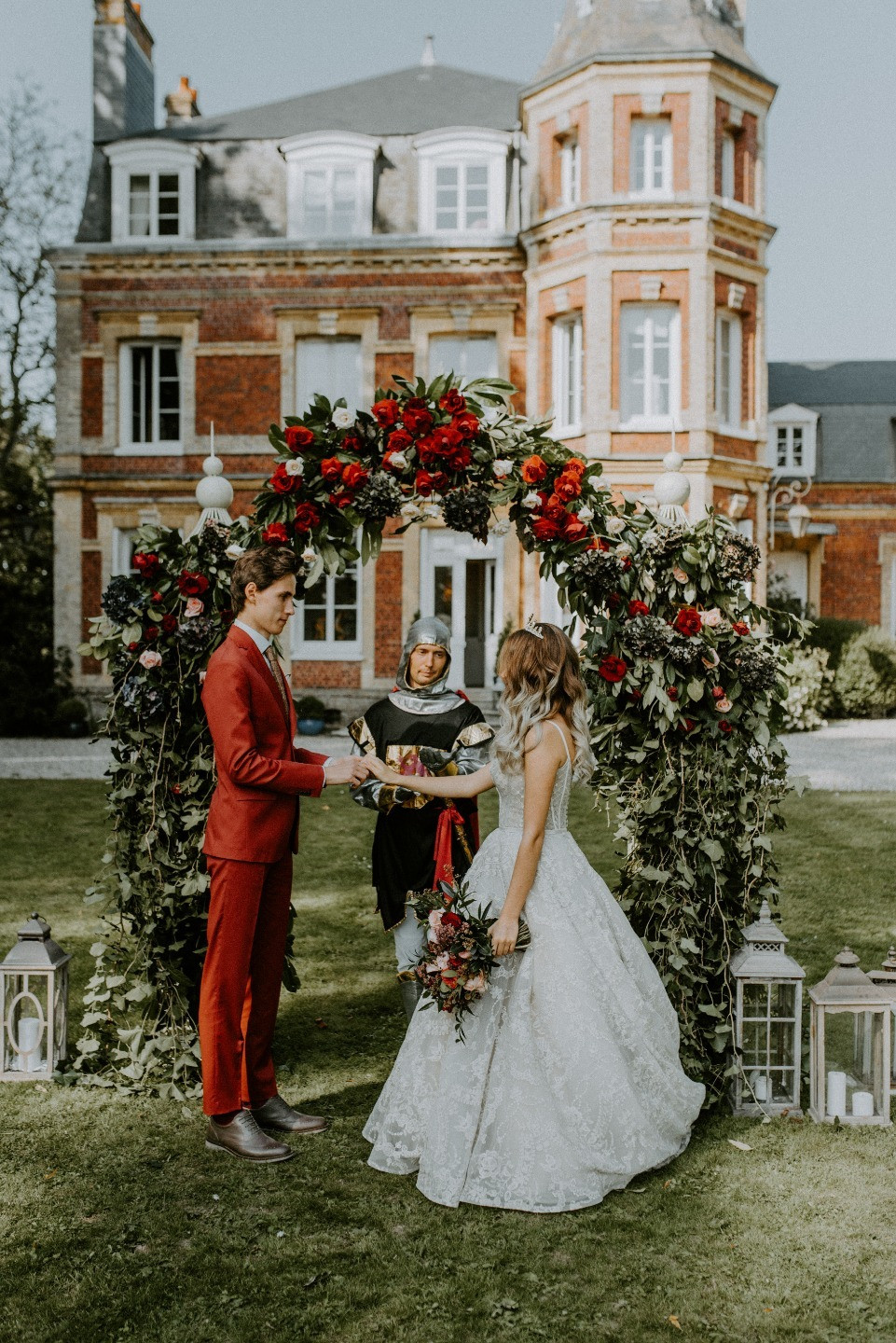 ФОТО ИЗ СТАТЬИ: Свадьба в замке на севере Франции