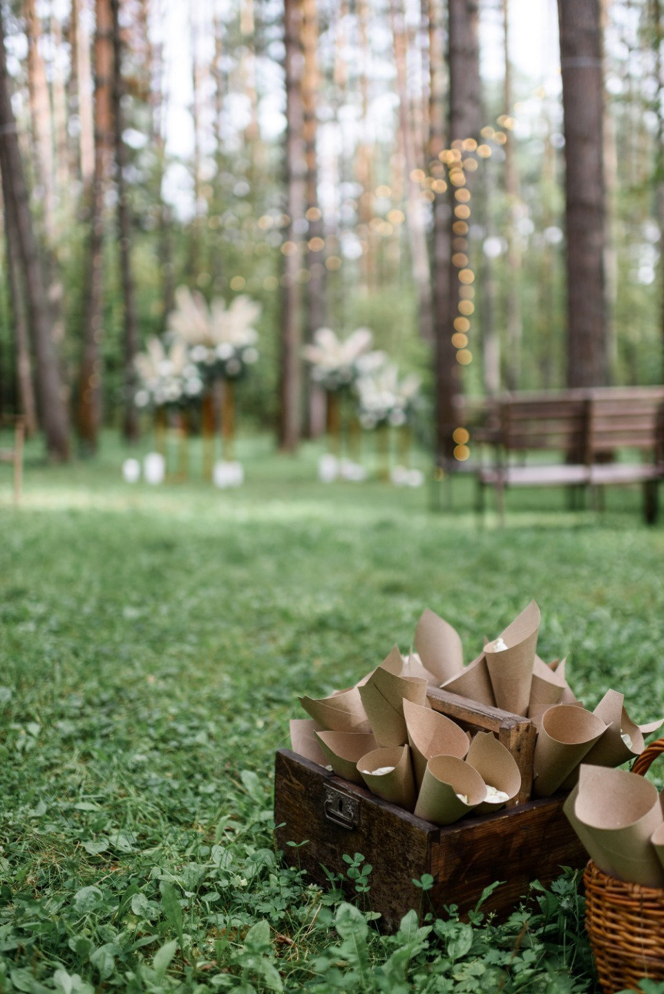 Дыхание леса: воздушная эко-свадьба