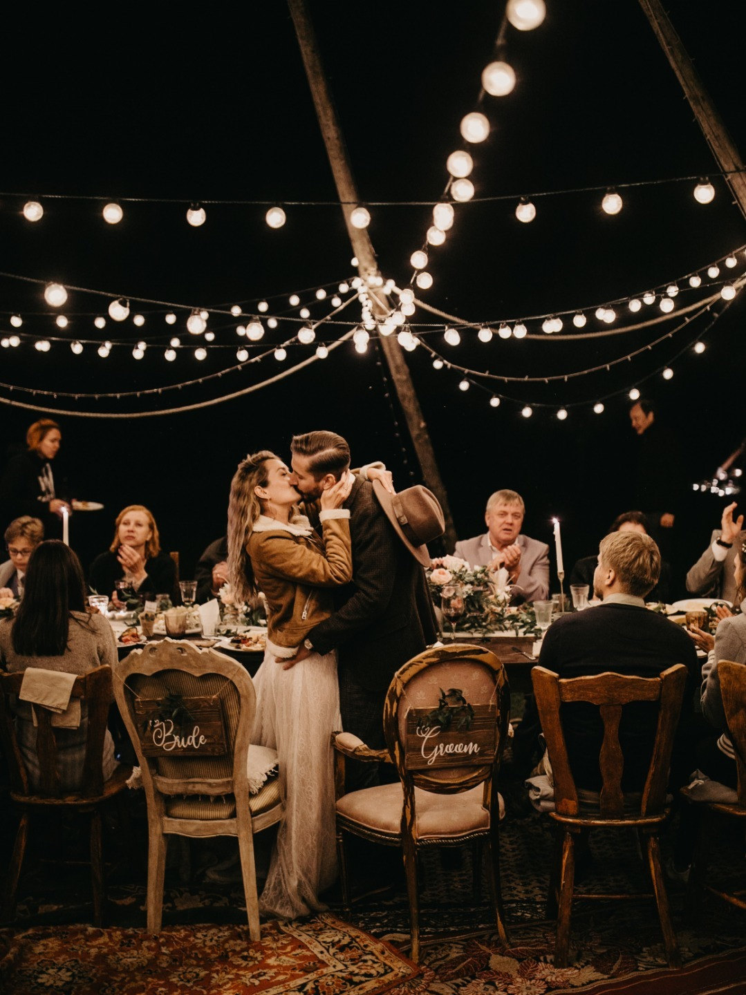Вечеринка под открытым небом: яркая свадьба в стиле бохо
