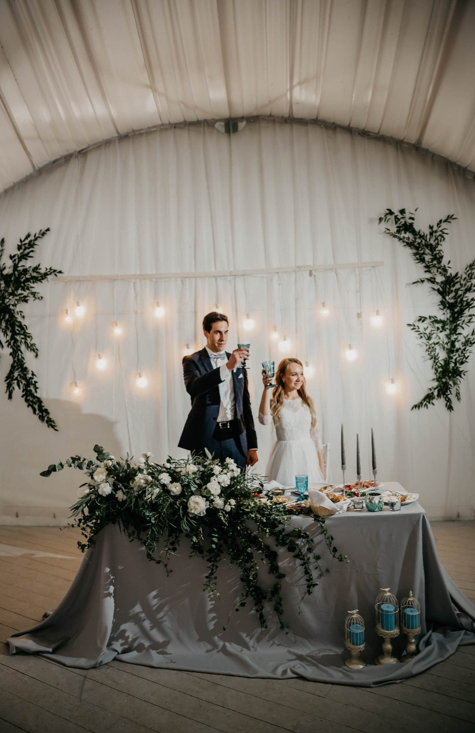 Прикосновение нежности: классическая свадьба в светлых оттенках