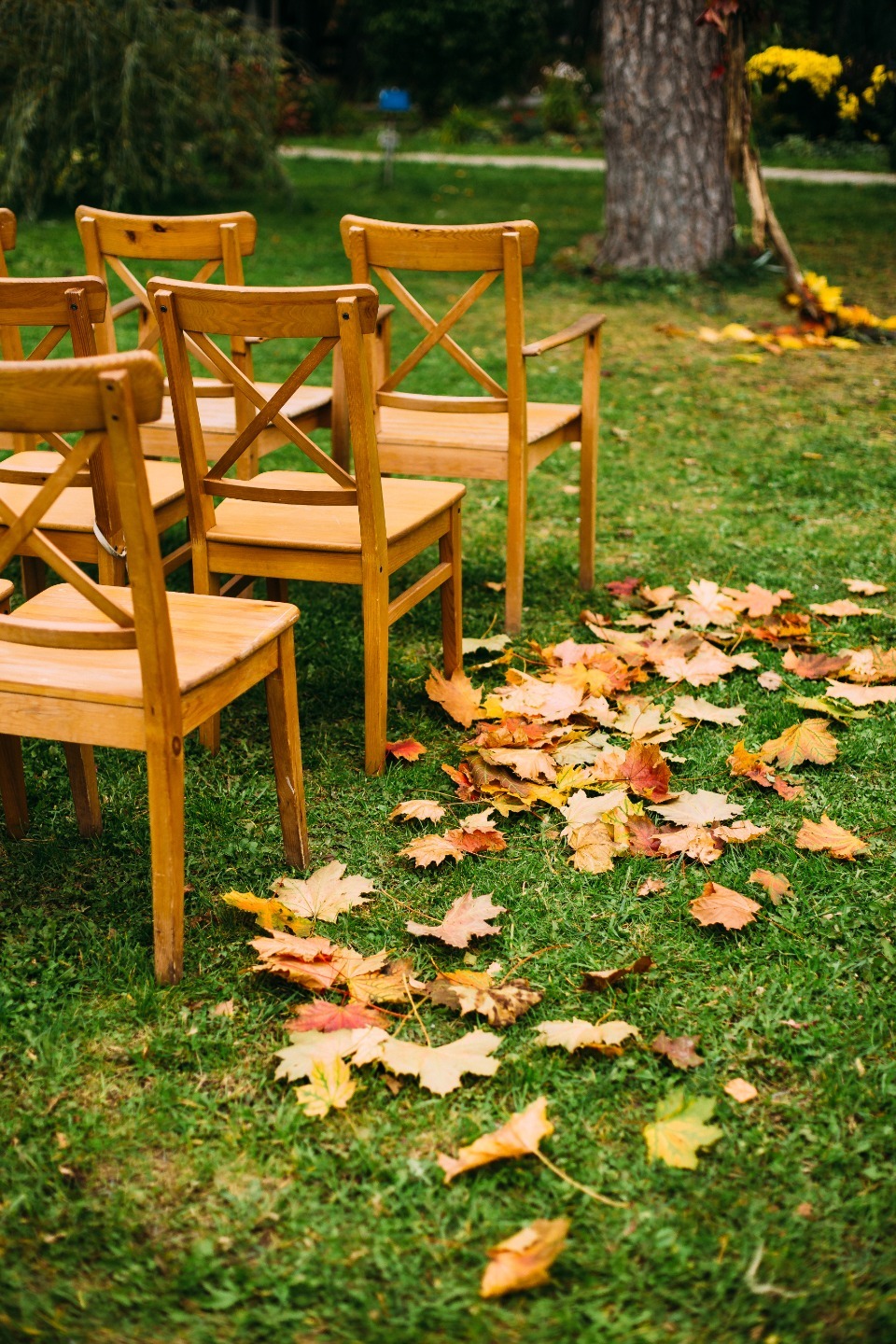 Богемная осень: яркая свадьба с согревающей атмосферой
