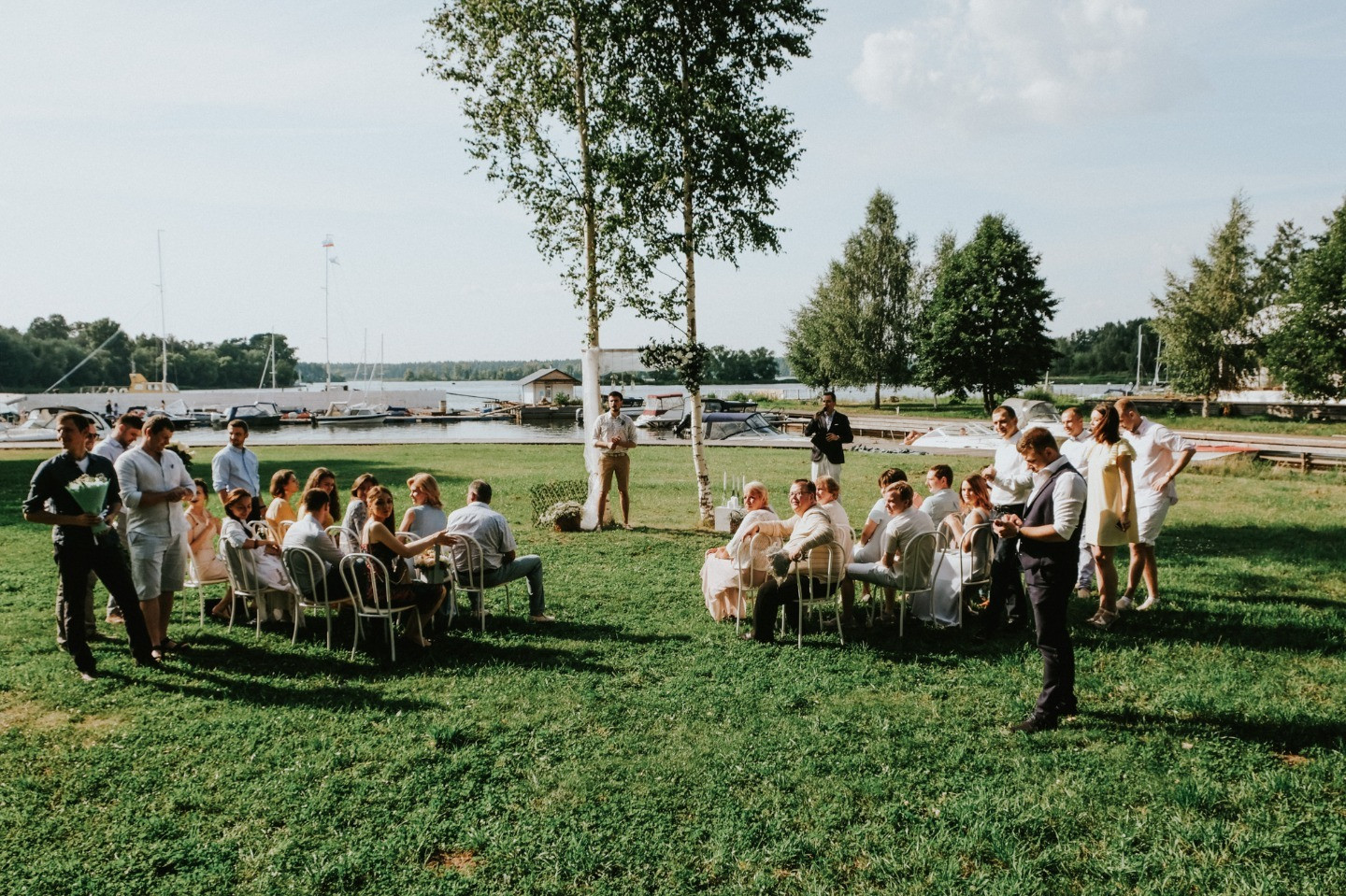 ФОТО ИЗ СТАТЬИ: Рустик-свадьба в отеле на берегу реки