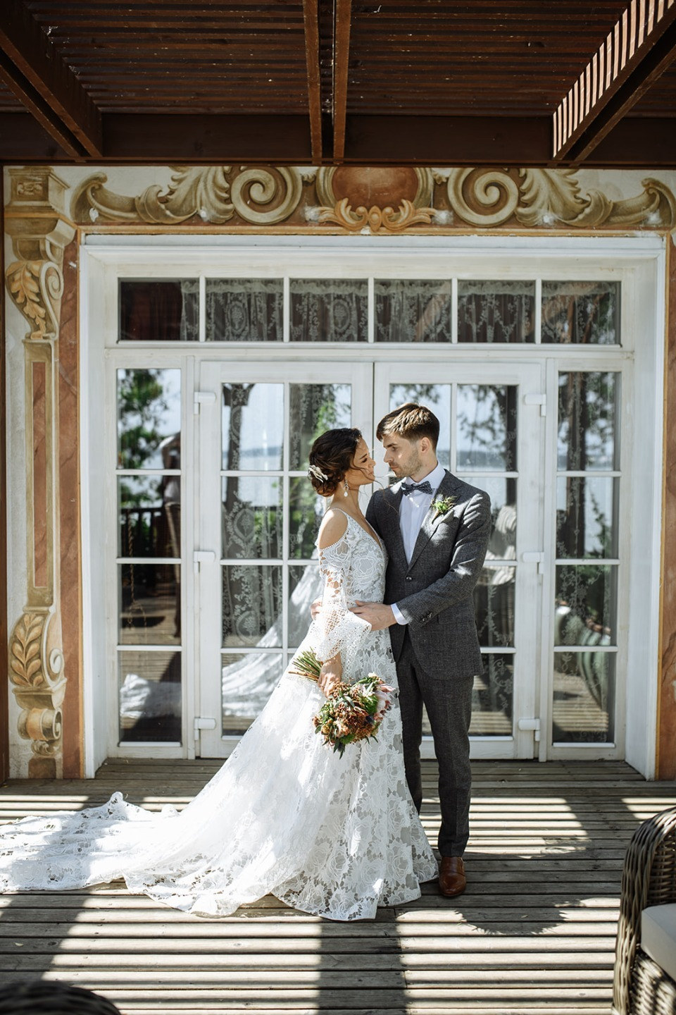Свадьба в средиземноморском стиле в загородном отеле