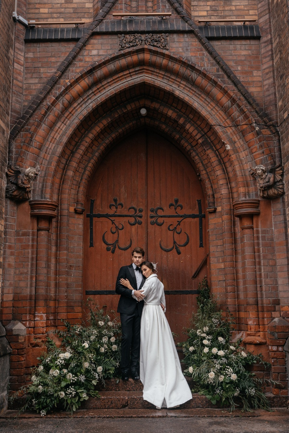 Church wedding: стилизованная фотосессия в Англиканской церкви