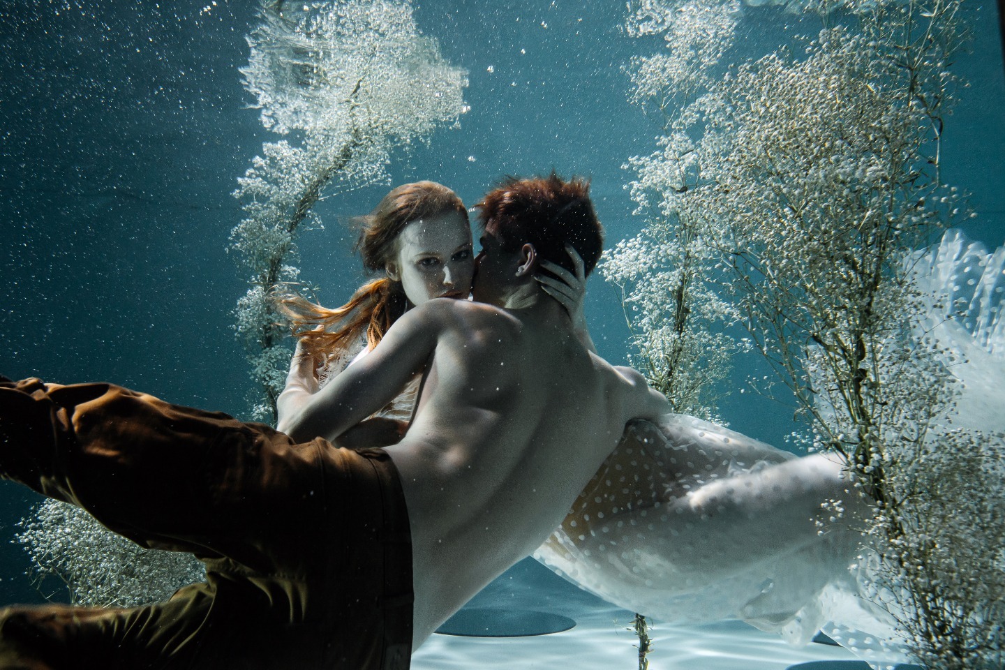 Under water: необычная стилизованная фотосессия под водой