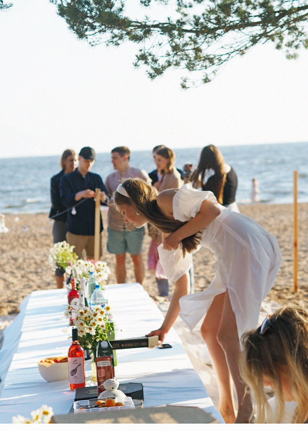 Beach picnic: уютная свадьба на пляже