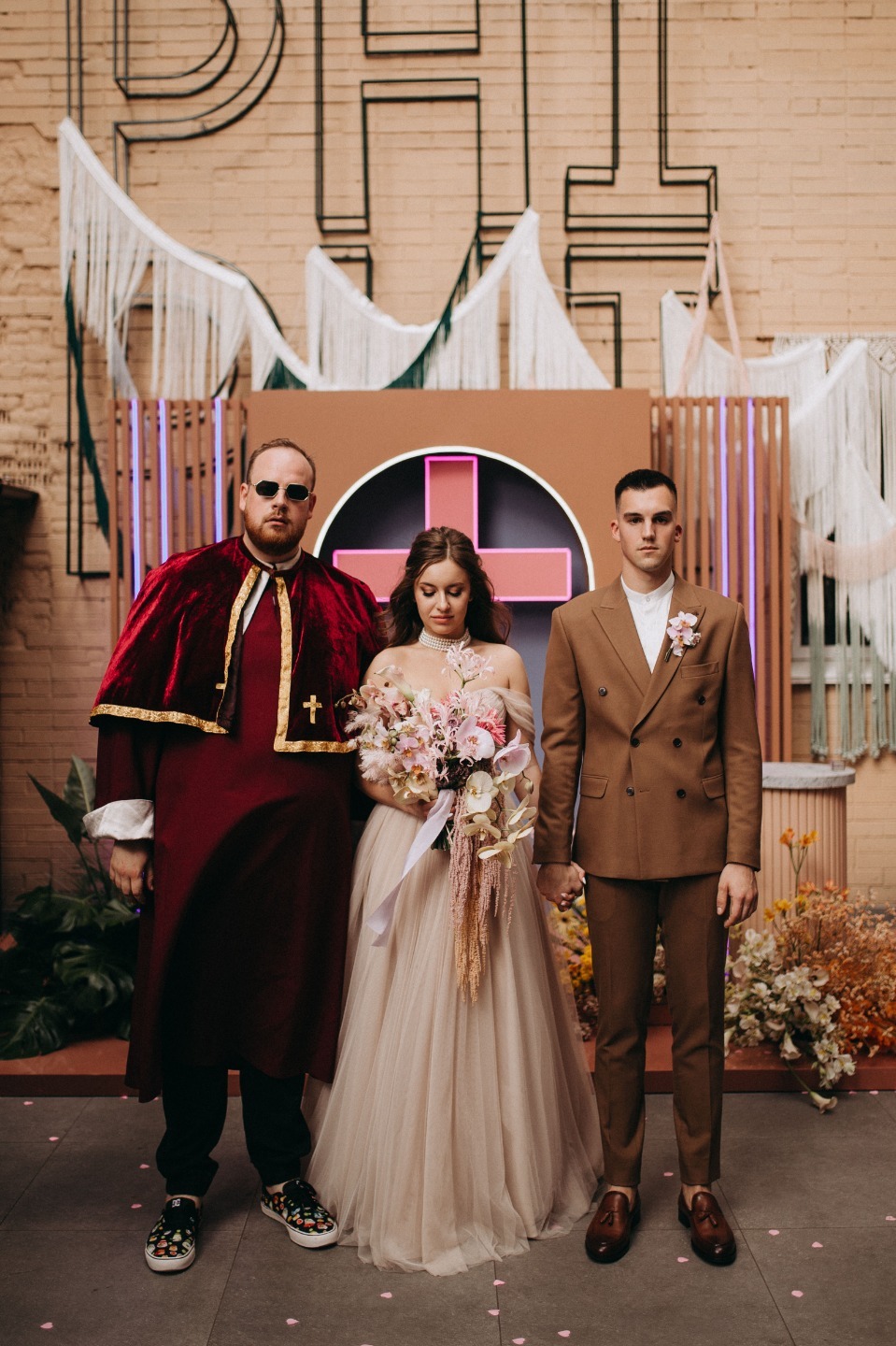 Holy Wedding: тематическая яркая свадьба в ресторане