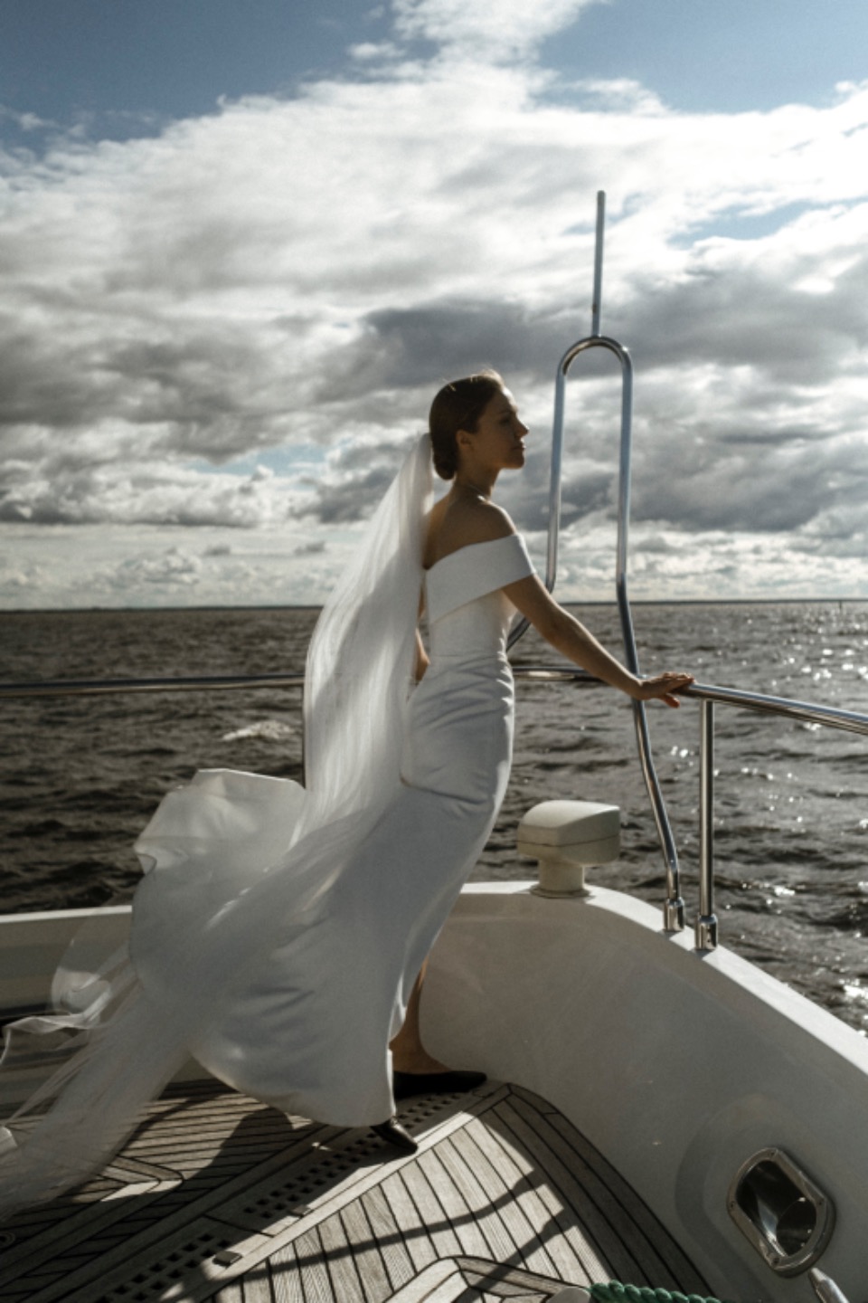 Романтичная свадьба в Петербурге с прогулкой на яхте