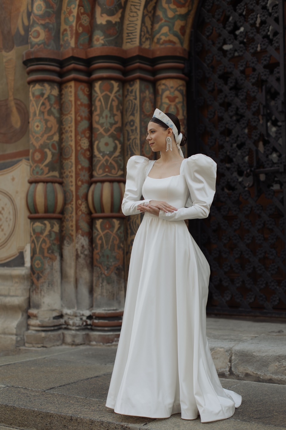 Аленький цветочек: концептуальная свадьба в русском стиле