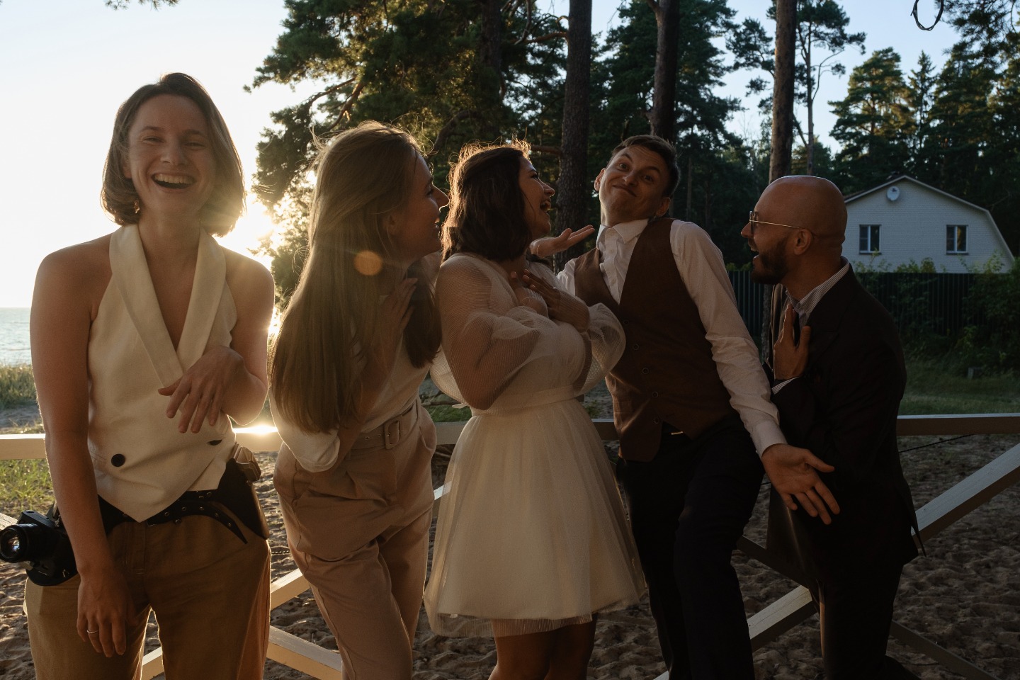 Празднуем любовь: рустик свадьба на Финском заливе