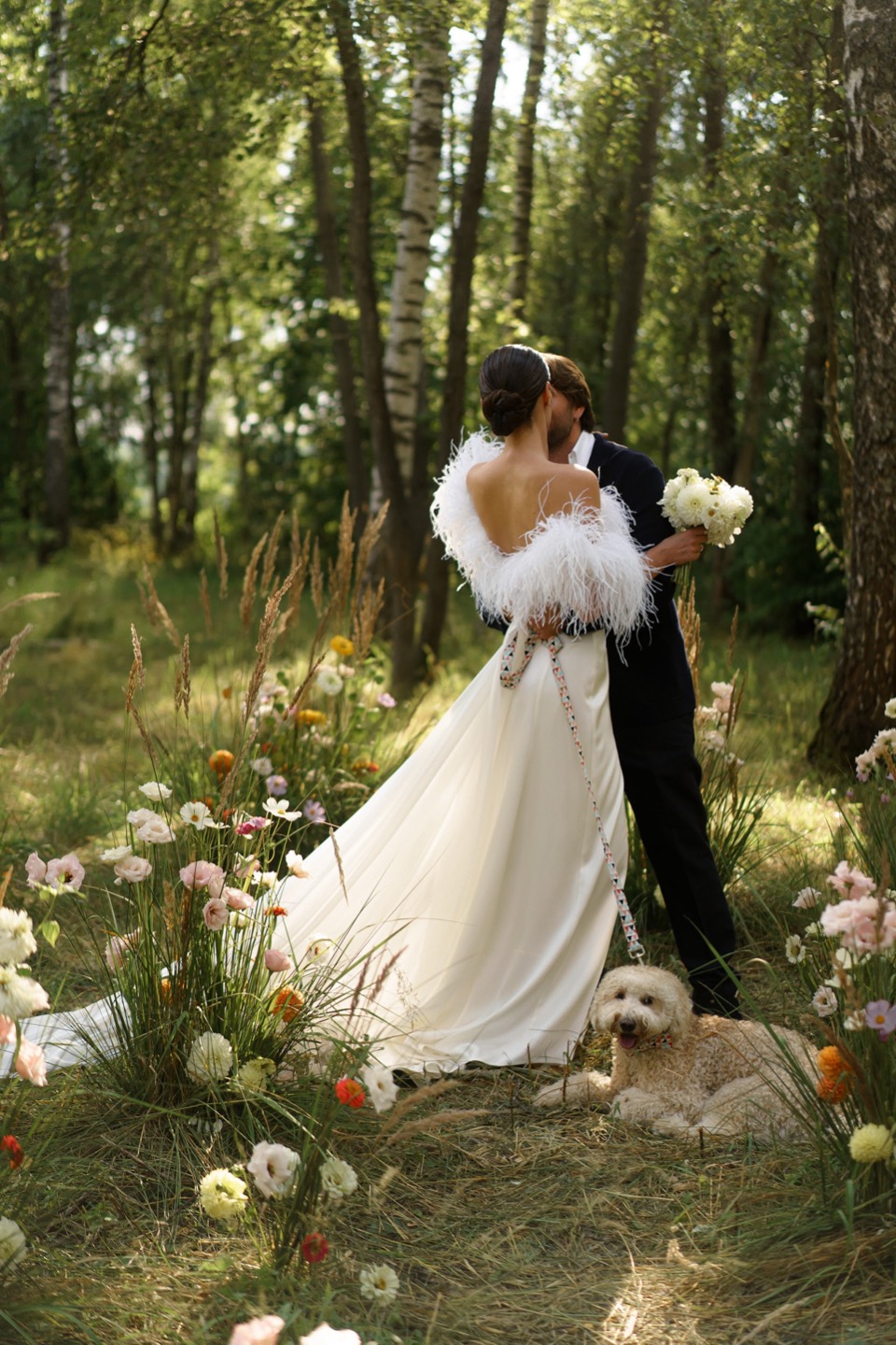 What a day, what a wedding! Свадьба на цветочной поляне
