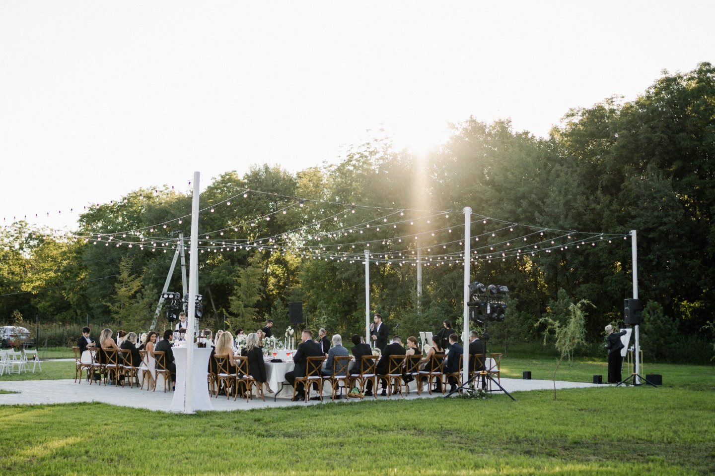 Нотки Италии: свадьба с гастро-ужином для гостей